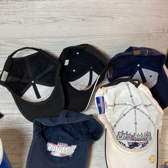 New England Patriots Super Bowl & Conference Champions Hat Cap Lot 2001 2003 +++ - Picture 7 of 10
